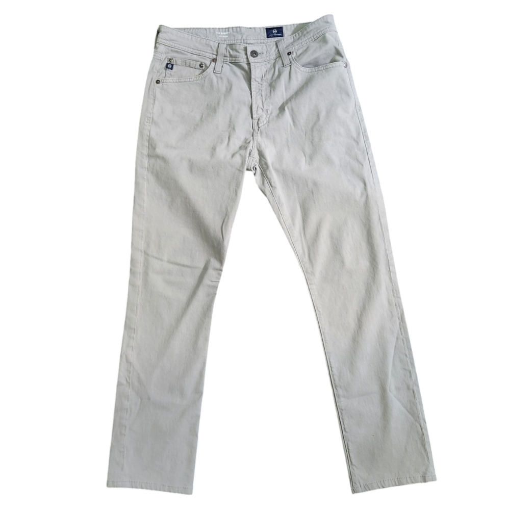 Adriano Goldschmied Everett Tan Twill Pants 31 x 32 Slim Straight